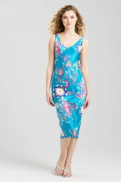 Jaipur Satin Paisley Gown