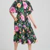 Junko Cotton Poplin Mandarin Dress
