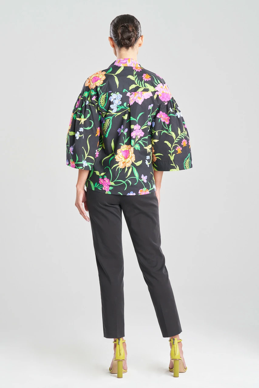 Junko Cotton Poplin Oversized Pleated Top 2 Junko Cotton Poplin Oversized Pleated Top - Image 2