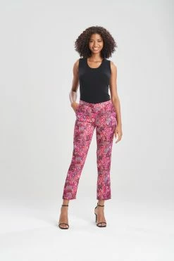 Mosaic Jacquard Pants -Natori Sales Shop K17017 Hyacinth 1114 71518.1640825688