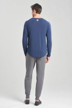 Kaede Jersey Raglan Tee -Natori Sales Shop Kaede Jersey Raglan Tee Dress Blues by Natori 3 79920.1664398965