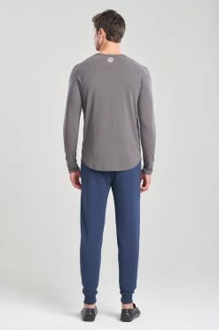 Kaede Jersey Raglan Tee -Natori Sales Shop Kaede Jersey Raglan Tee Magnet Grey by Natori 3 28513.1664398975