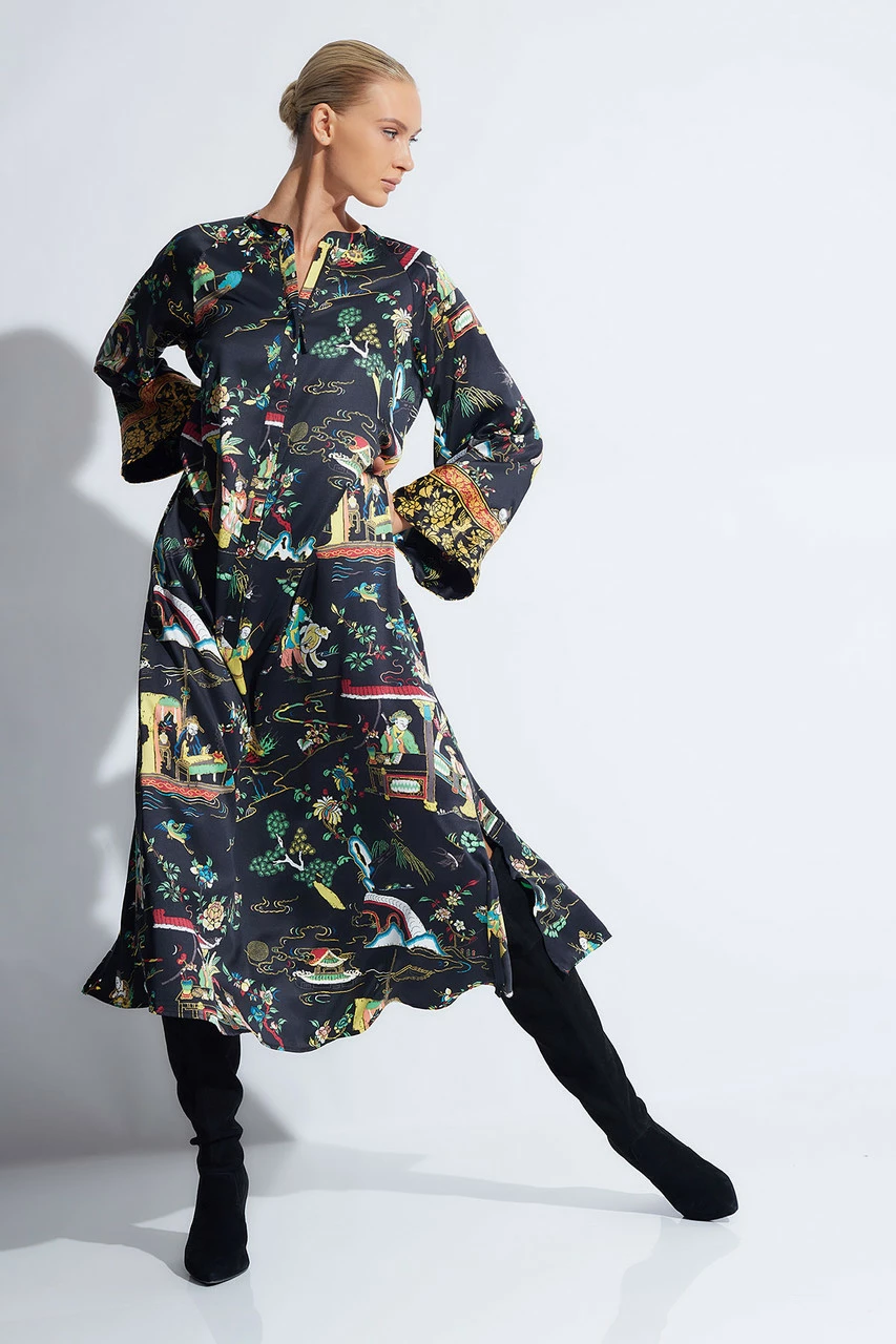 Kana Zip Caftan 5 Kana Zip Caftan - Image 5