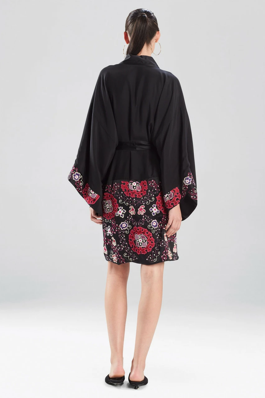 Kashmir Silk Embroidery Robe 2 Kashmir Silk Embroidery Robe - Image 2