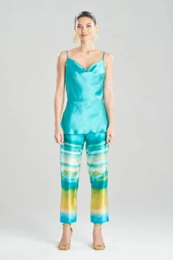 Key Essentials Cowl Silk Cami -Natori Sales Shop Key Essentials Cowl Silk Cami Jade by JN 02849.1671207157