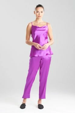 Key Essentials Cowl Silk Cami -Natori Sales Shop Key Essentials Cowl Silk Cami Orchid Pink by JN 73052.1661455588