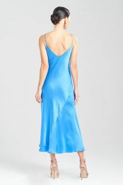 Key Essentials Sheath Flounce Silk Gown -Natori Sales Shop Key Essentials Sheath Flounce Silk Gown Astor by JN 2 11391.1674518457