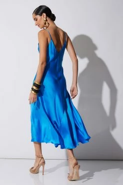 Key Essentials Sheath Flounce Silk Gown -Natori Sales Shop Key Essentials Sheath Flounce Silk Gown Astor by JN 2 86125.1675887951