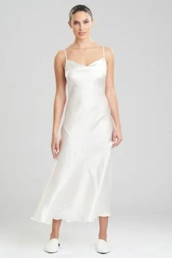 Key Essentials Silk Cowl Neck Gown