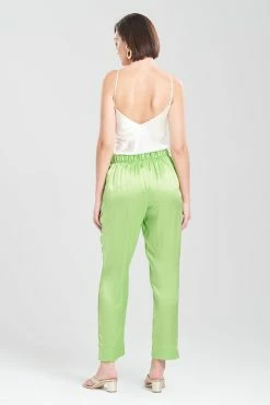 Key Essentials Silk Straight Leg Pants -Natori Sales Shop Key Essentials Silk Straight Leg Pants Limon by JN 2 16385.1677165936
