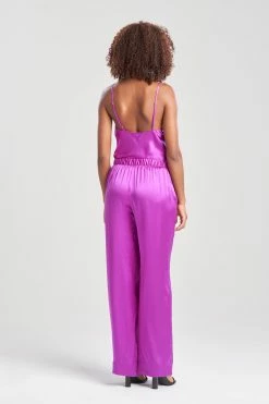 Key Essentials Silk Wide Leg Pants -Natori Sales Shop Key Essentials Silk Wide Leg Pants Orchid Pink by JN 2 34025.1661445146