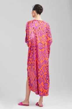 Kii Zip Caftan 5 Kii Zip Caftan -Natori Sales Shop Kii Zip Caftan Paradise Orange by Natori 2 90363.1675275244