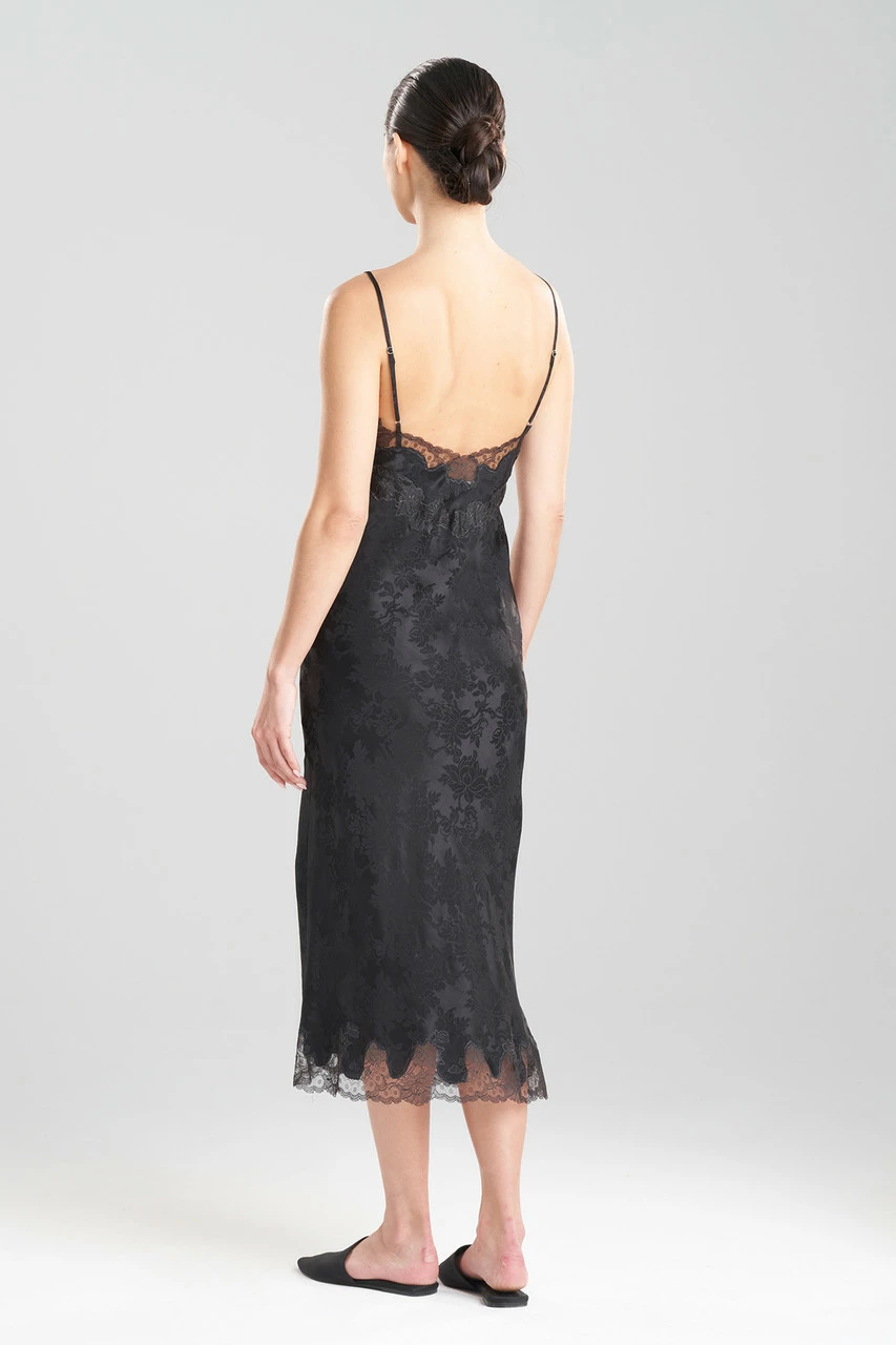 Kurokawa Jacquard Lace Silk Gown 2 Kurokawa Jacquard Lace Silk Gown - Image 2