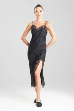 Kurokawa Jacquard Lace Silk Gown