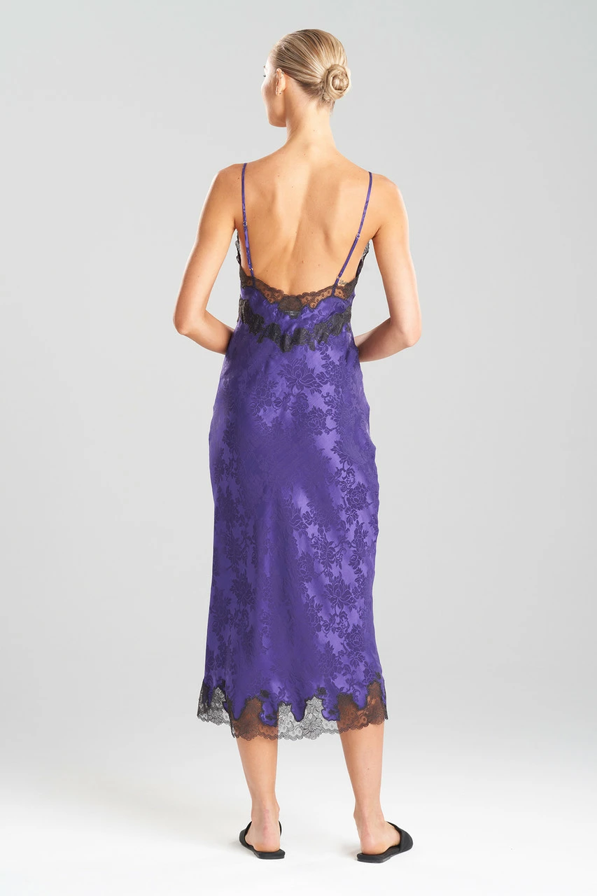 Kurokawa Jacquard Lace Silk Gown 4 Kurokawa Jacquard Lace Silk Gown - Image 4
