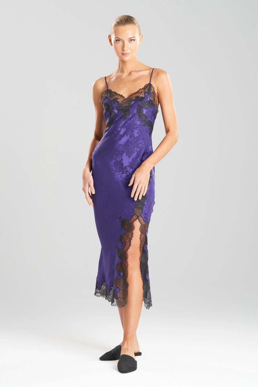 Kurokawa Jacquard Lace Silk Gown 3 Kurokawa Jacquard Lace Silk Gown - Image 3