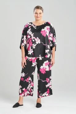 Kyoto Pullover PJ 10 Kyoto Pullover PJ -Natori Sales Shop Kyoto Pullover PJ Black Multi by Natori 3 95640.1663356056