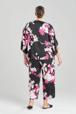 Kyoto Pullover PJ 11 Kyoto Pullover PJ -Natori Sales Shop Kyoto Pullover PJ Black Multi by Natori 4 12181.1663356057