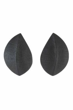 Textured Acacia Wood Earrings