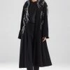 Felted Wool Beaded Coat
