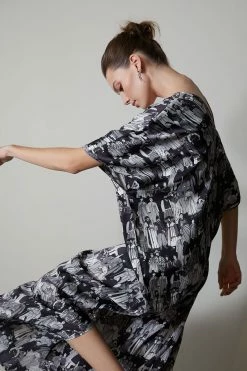 Dynasty Caftan 27 Dynasty Caftan -Natori Sales Shop L70082 BGY 3 46853.1622141805