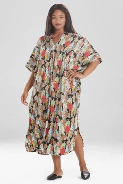 Dynasty Caftan 17 Dynasty Caftan -Natori Sales Shop L70082 BLK 3 72593.1644525287