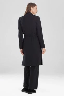 Calm Cardigan Robe -Natori Sales Shop L74124 BLK 3 58506.1599862394