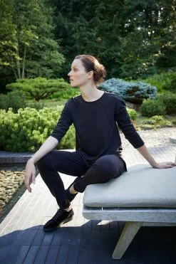 Zen Long Sleeve Top 9 Zen Long Sleeve Top -Natori Sales Shop L75148 BLK 3 62815.1599764065