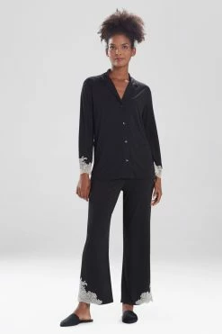 Luxe Shangri-La TENCEL™ Long Sleeve Notch PJ