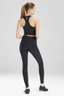 Solstice V-Cropped Top 23 Solstice V-Cropped Top -Natori Sales Shop L91040 BLK 2 41265.1623262382