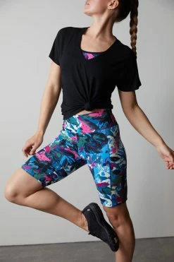 Solstice Bike Shorts -Natori Sales Shop L95147 BLK 3 27762.1651582037