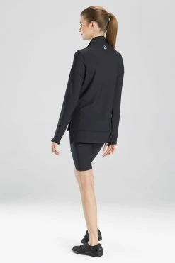 Solstice Zip Jacket -Natori Sales Shop L99240 BLK 2 19458.1623356454