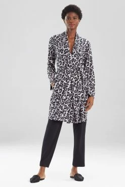 Ombre Leopard Robe