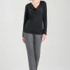 Layering Jersey Knit Drape Top