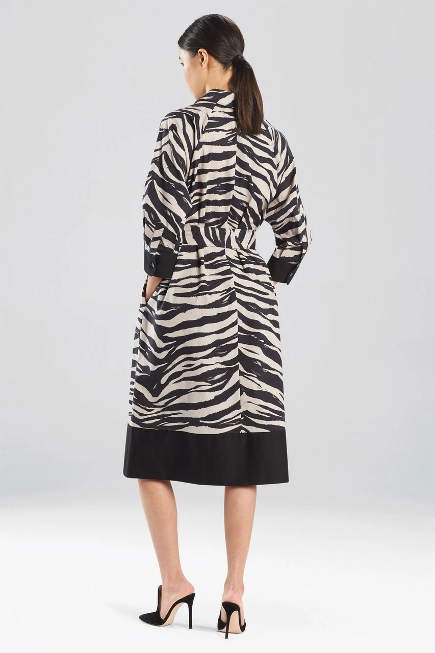 Le Tigre-Printed Cotton Poplin Shirtdress 2 Le Tigre-Printed Cotton Poplin Shirtdress - Image 2