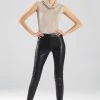 Vegan Leatherette Leggings