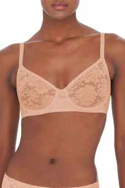Levitate Unlined Underwire Bra -Natori Sales Shop Levitate Unlined Underwire Bra Cameo Rose by Natori 4 62952.1684358738