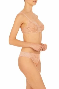 Levitate Unlined Underwire Bra -Natori Sales Shop Levitate Unlined Underwire Bra Levitate Tanga Cameo Rose by Natori 2 42741.1684358743