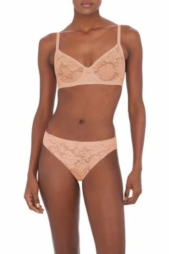 Levitate Unlined Underwire Bra -Natori Sales Shop Levitate Unlined Underwire Bra Levitate Tanga Cameo Rose by Natori 4 13815.1684358745