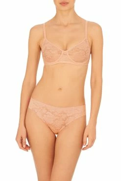 Levitate Unlined Underwire Bra -Natori Sales Shop Levitate Unlined Underwire Bra Levitate Tanga Cameo Rose by Natori 33030.1684358742