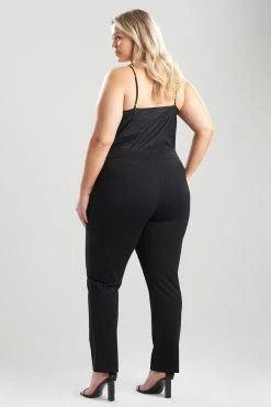 Light Weight Ponte Slim Pants -Natori Sales Shop Light Weight Ponte Slim Pants Black by Natori 2 11334.1644616722