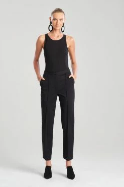 Light Weight Ponte Tapered Pants -Natori Sales Shop Light Weight Ponte Tapered Pants Black by Natori 51333.1668691965