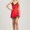 Lolita Lace Trim Silk Chemise