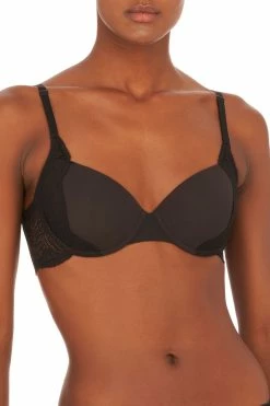 Lush Demi Contour Underwire Bra -Natori Sales Shop Lush Demi Contour Underwire Bra Black 4 52876.1676671839