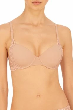 Lush Demi Contour Underwire Bra -Natori Sales Shop Lush Demi Contour Underwire Bra Rose Beige Warm White by Natori 18206.1676671852