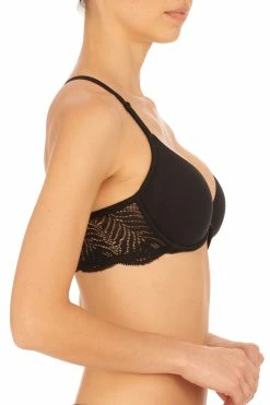 Lush Front Close Contour Underwire Bra -Natori Sales Shop Lush Front Close Contour Underwire Bra Black by Natori 2 68339.1676672048