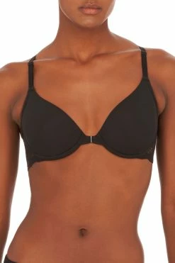 Lush Front Close Contour Underwire Bra -Natori Sales Shop Lush Front Close Contour Underwire Bra Black by Natori 4 71025.1676672054