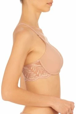 Lush Front Close Contour Underwire Bra -Natori Sales Shop Lush Front Close Contour Underwire Bra Rose Beige Warm White by Natori 2 16727.1676672033