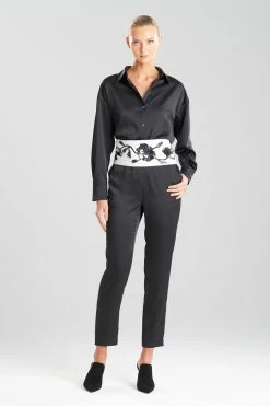 Luxe Charmeuse Obi Beaded Belt