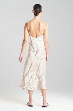Luxe Leopard Gown -Natori Sales Shop Luxe Leopard Gown Sand Taupe by Natori 2 20978.1666798364